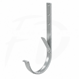 Hak długi pod wulstę 210 mm NIAGARA poliuretan Ø110 mm kolor srebrny RAL 9006