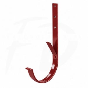 Hak długi pod wulstę 210 mm NIAGARA poliuretan Ø110 mm kolor wiśniowy RAL 3011