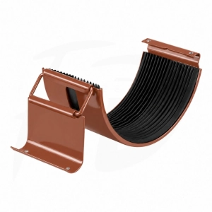 Złączka rynny NIAGARA poliuretan Ø110 mm kolor ceglasty RAL 8004