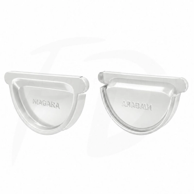 Denko rynny PLUS NIAGARA poliuretan Ø125 mm kolor biały RAL 9010