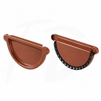 Denko rynny głębokie NIAGARA poliuretan Ø125 mm kolor ceglasty RAL 8004