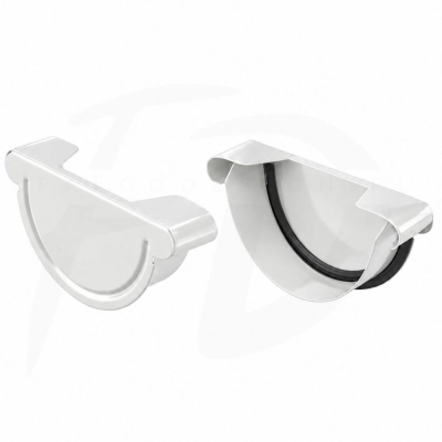 Denko rynny uniwersalne NIAGARA poliuretan Ø125 mm kolor biały RAL 9010