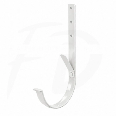 Hak długi pod wulstę 210 mm NIAGARA poliuretan Ø110 mm kolor biały RAL 9010