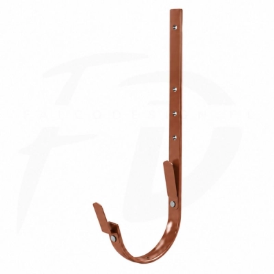 Hak LONGER z 2 blaszkami 320 mm NIAGARA poliuretan Ø125 mm kolor ceglasty RAL 8004