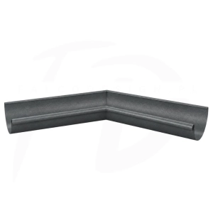 Narożnik wewnętrzny 135° NIAGARA poliuretan Ø125 mm kolor antracytowy PUM RAL 7016 mat