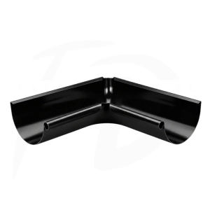 Narożnik wewnętrzny 90° NIAGARA poliuretan Ø110 mm kolor czarny RAL 9005