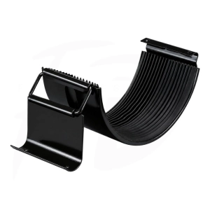 Złączka rynny NIAGARA poliuretan Ø150 mm kolor czarny RAL 9005
