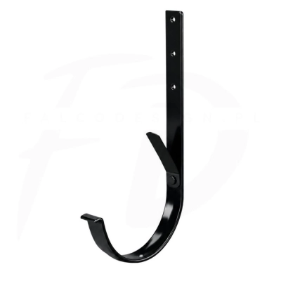 Hak długi pod wulstę 210 mm NIAGARA poliuretan Ø150 mm kolor czarny RAL 9005