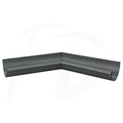 Narożnik wewnętrzny 135° NIAGARA poliuretan Ø125 mm kolor antracytowy PUM RAL 7016 mat