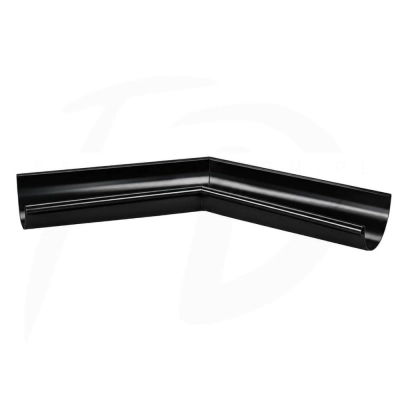 Narożnik wewnętrzny 135° NIAGARA poliuretan Ø110 mm kolor czarny RAL 9005