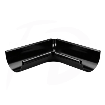 Narożnik wewnętrzny 90° NIAGARA poliuretan Ø110 mm kolor czarny RAL 9005