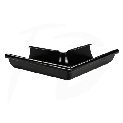 Narożnik zewnętrzny 90° NIAGARA poliuretan Ø150 mm kolor czarny RAL 9005