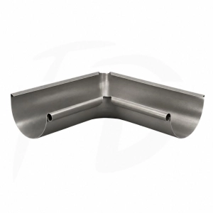 Narożnik wewnętrzny 90° NIAGARA tytan-cynk patyna Ø125 mm - system 125/90