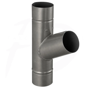 Trójnik NIAGARA tytan-cynk patyna Ø100 mm - system 125/100