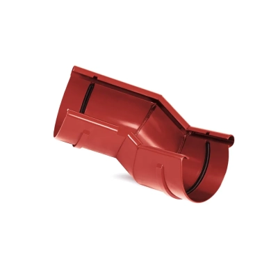 Narożnik wewnętrzny na dowolny kąt BRYZA PVC Ø150 mm – czerwony