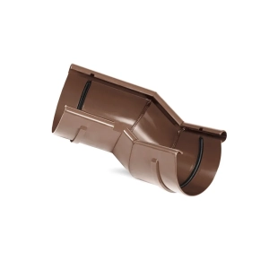 Narożnik wewnętrzny na dowolny kąt BRYZA PVC Ø150 mm – brązowy
