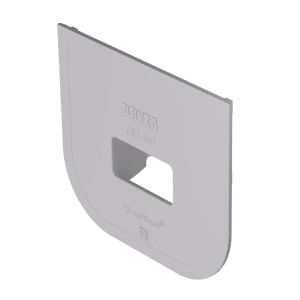 Klapka osadnika BRYZA PVC – szara