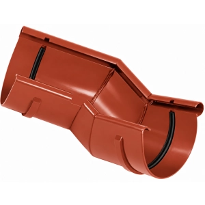 Narożnik wewnętrzny wielopłaszczyznowy BRYZA PVC Ø75 mm – ceglasty