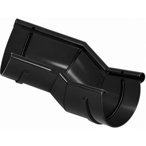 Narożnik wewnętrzny wielopłaszczyznowy BRYZA PVC Ø75 mm – czarny