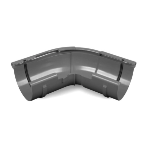 Narożnik zewnętrzny regulowany BRYZA PVC Ø100 mm – grafitowy
