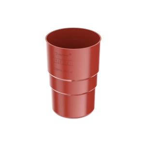 Złączka rury spustowej BRYZA PVC Ø110 mm – czerwona