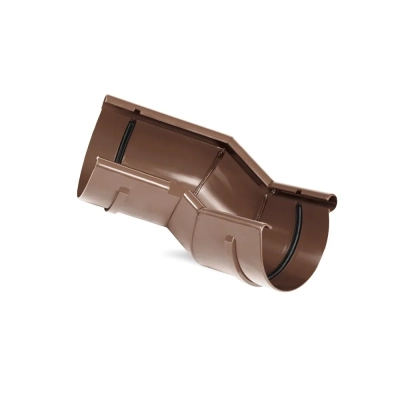 Narożnik zewnętrzny na dowolny kąt BRYZA PVC Ø150 mm – brązowy