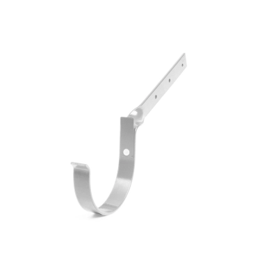 Hak rynnowy skręcony BRYZA Ø150 mm – biały