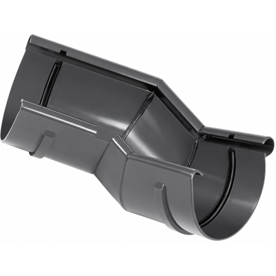 Narożnik wewnętrzny wielopłaszczyznowy BRYZA PVC Ø75 mm – grafitowy