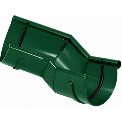 Narożnik wewnętrzny wielopłaszczyznowy BRYZA PVC Ø75 mm – zielony
