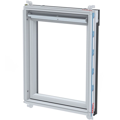 Okno dachowe Keylite Basic WF-BW – białe drewno, obrotowe, Standard