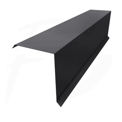 Wiatrownica górna standard firmy Blachotrapez powłoka Aluminium MAT